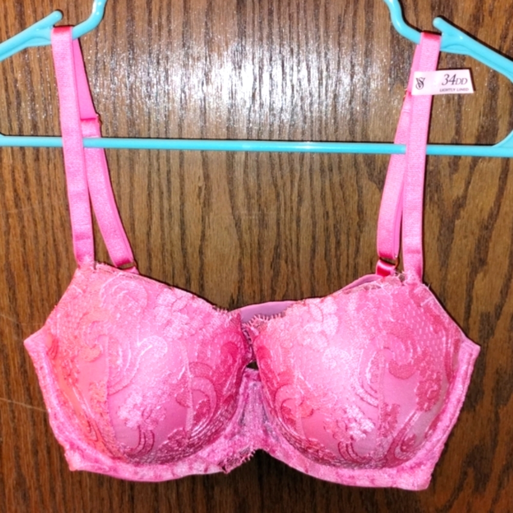 BRA ONLY: Victoria's Secret Boho Floral Embroidery 34 DD